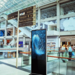 55 Inch IR Touch Digital Signage Kiosk