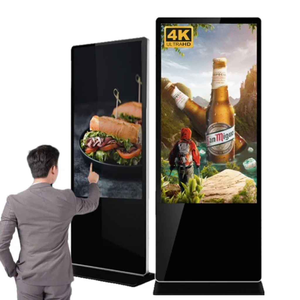 65 Inch Capacitive Touch Digital Signage Kiosk 32 Inch Capacitive Touch Digital Signage Kiosk
