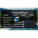 7 inch HD Quad View Monitor - Multi-Input, Wide Voltage ARL-MS-788KY - Image 2