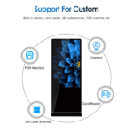 75 Inch Non-Touch Digital Signage Kiosk