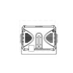 7" 4CH 1080P HD Mobile Video Recording System with GPS (ARL-MS-715DVR)