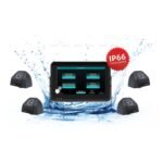 7" HD 360° Surround View AI Camera System with One-Click Calibration