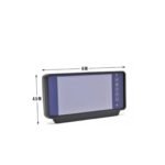 7″ Digital Color LCD Quad Mirror Monitor with Touch Screen (ARL-MS-758Q)