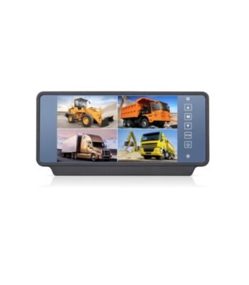 7″ Digital Color LCD Quad Mirror Monitor with Touch Screen (ARL-MS-758Q)