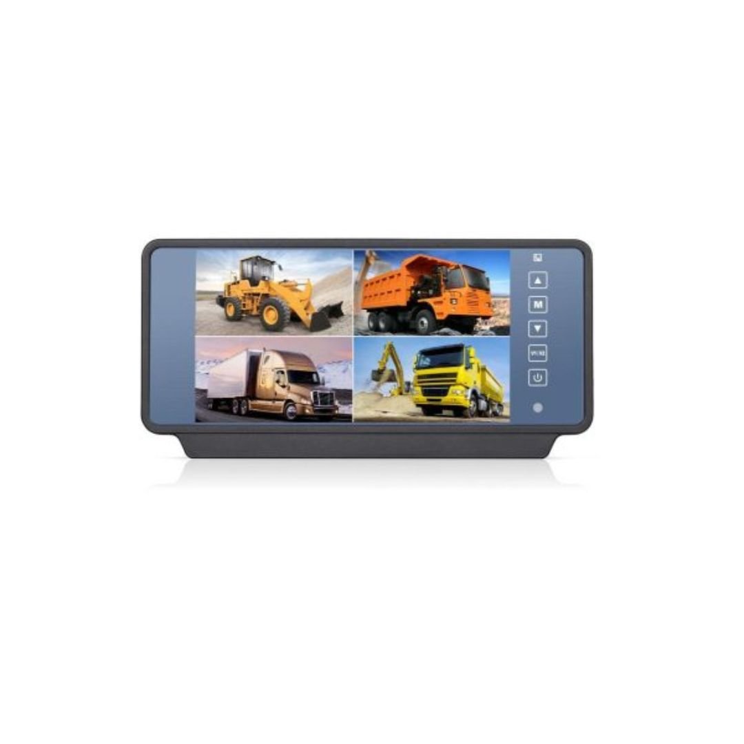 7″ Digital Color LCD Quad Mirror Monitor with Touch Screen (ARL-MS-758Q)