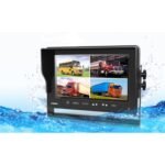 7″ TFT Digital LCD Quad View Monitor with PIP & Auto Switching - 4-Channel Input (ARL-MS-716Q)
