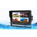 7″ Waterproof HD Quad View Monitor with Auto Switching - 4-Channel 1080P Support (ARL-MS-716HDQ)