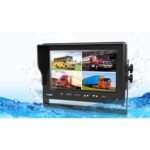 7″ Waterproof HD Quad View Monitor with Auto Switching - 4-Channel 1080P Support (ARL-MS-716HDQ)