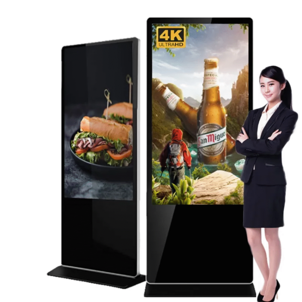 85 Inch IR Touch Digital Signage Kiosk