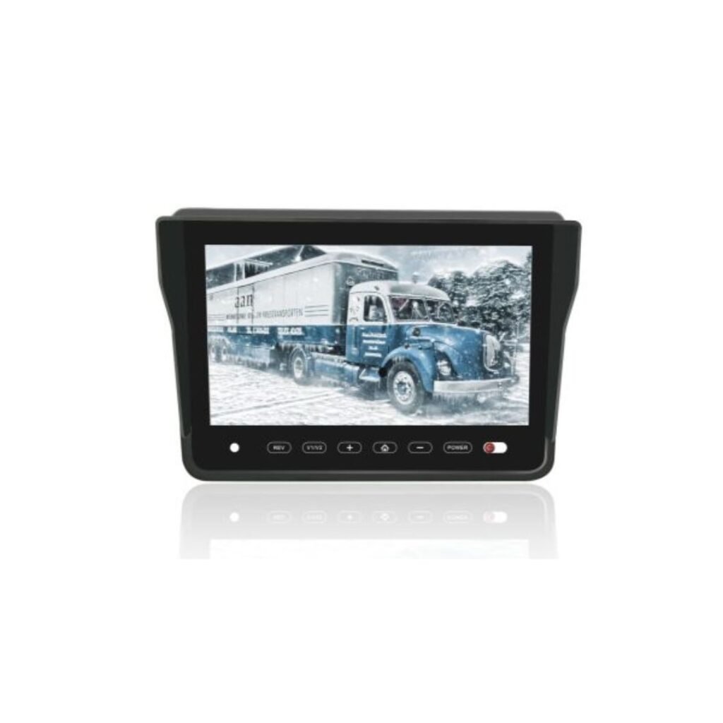 9 Inch AHD LCD Monitor - HD Input, Versatile Display