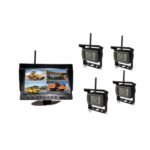 9 Inch HD Digital Wireless Quad-view Monitor System