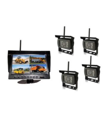 9 Inch HD Digital Wireless Quad-view Monitor System