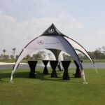ARL-Customizable 3x3M Auto Show Dome Tent for Outdoor Activities