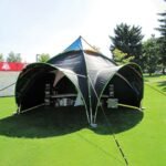 ARL-Customizable 3x3M Auto Show Dome Tent for Outdoor Activities