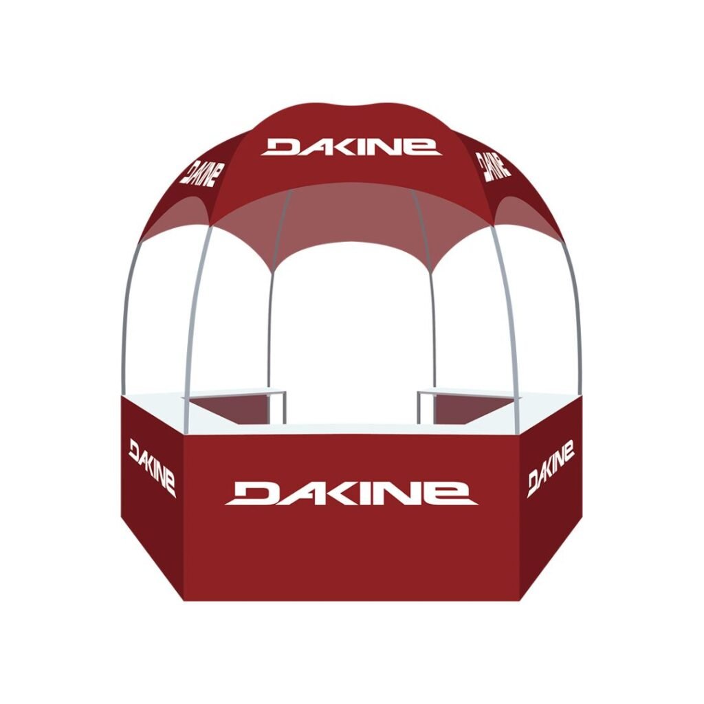 ARL-Customizable 3x3M Kiosk Tent for Outdoor Activities