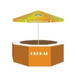 ARL-Customizable 3x3M Kiosk Tent for Outdoor Activities