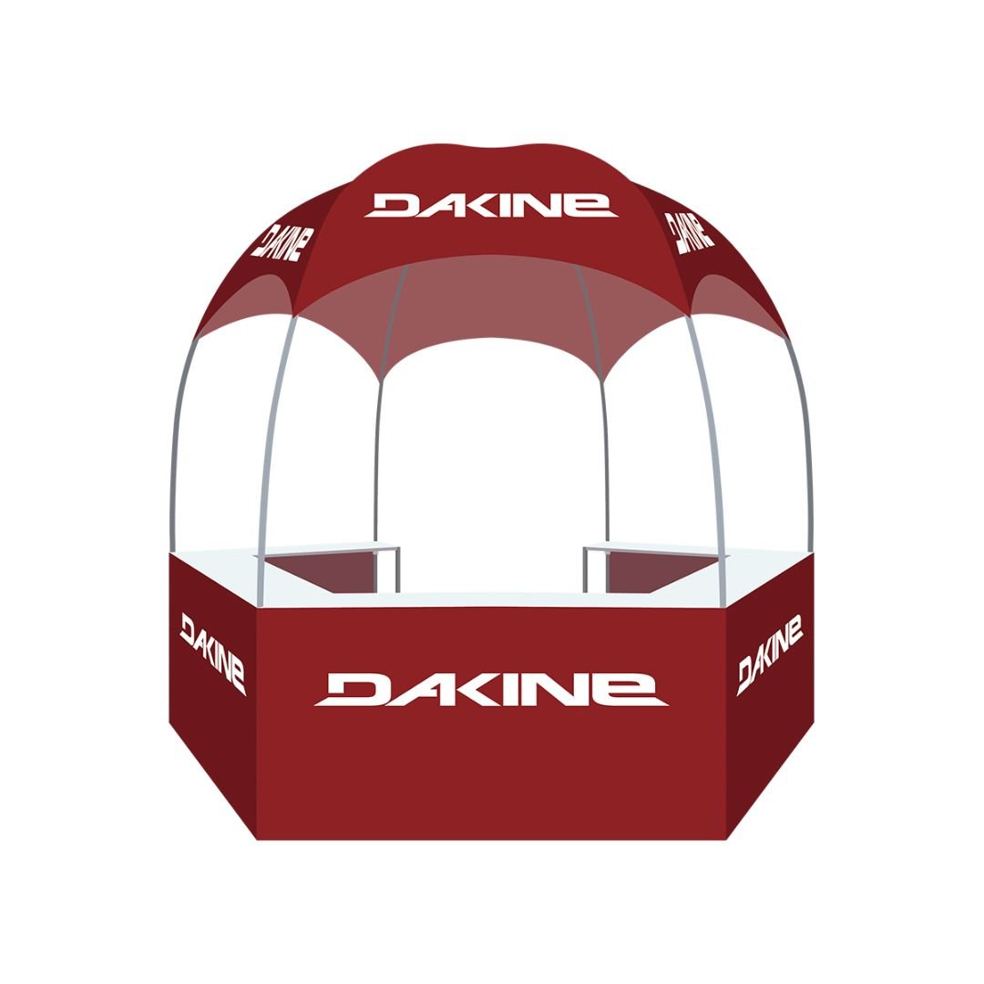 ARL-Customizable 3x3M Kiosk Tent for Outdoor Activities