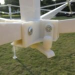 ARL-Heavy Duty 40mm Square Steel Tent Frame with Pull Ring