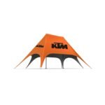 Waterproof Fireproof UV Proof Polyester Double Pole Star Tent