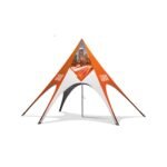 ARL-Waterproof Fireproof UV Proof Polyester Single Pole Star Tent