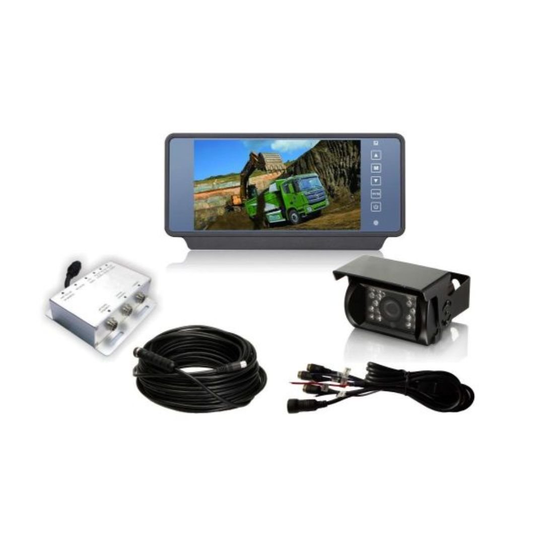 Backup Camera System for Tractor-Trailer