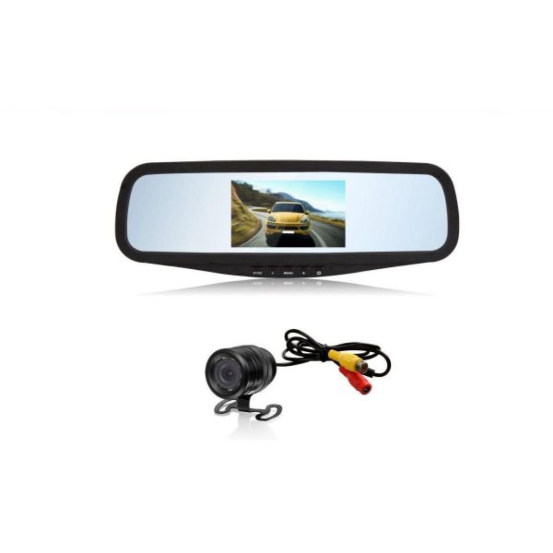 Backup Camera System with Replacement 4.3 Inch Mirror Monitor (ARL-MS-646RSC)