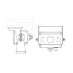 CCD Waterproof IP69K Infrared Heavy Duty Camera