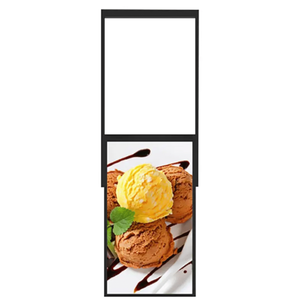 Ceiling Type Indoor Single-sided High Brightness Window Display Digital Signage