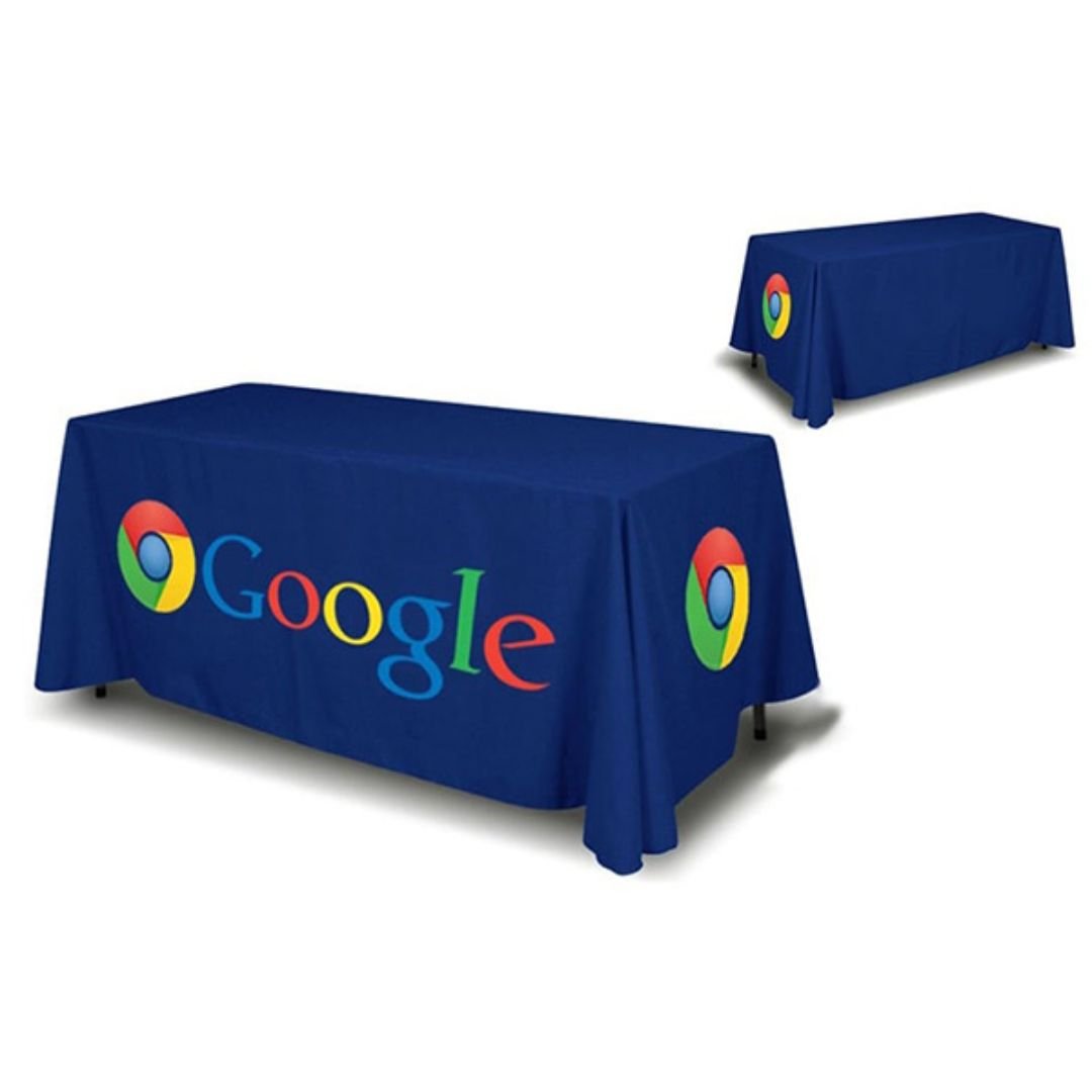 Customizable Throw Table Cover - Eco-Friendly RPET Material