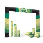 Eco-Friendly RPET Inflatable Columns & Arches for Outdoor Activities