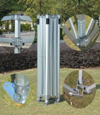 Extra Strong 50mm Hexagon Aluminum Tent Frame (Wholesale)