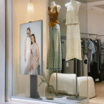 Floor Standing Indoor Double-sided High Brightness Window Display Digital Signage
