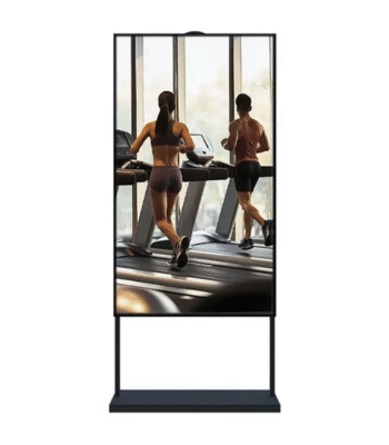 Floor Standing Indoor Double-sided High Brightness Window Display Digital Signage