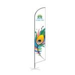 Fully Customizable Feather Flag - High-Visibility Advertising