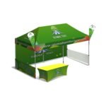3x6M Custom Logo EZ Pop-Up 2-Sided Trade Show Tent