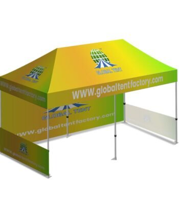3x6M Custom Logo EZ Pop-Up 2-Sided Trade Show Tent