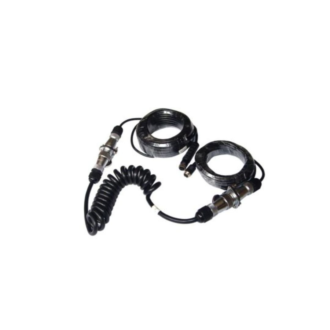 Heavy-Duty Trailer Cable (4PIN/5PIN) for Vehicle Cameras & Monitors - Multiple Lengths, Weatherproof Design (MS-T16)