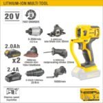 Lithium-Ion Multi Tool ARL-UY-IKT202 - Image 2