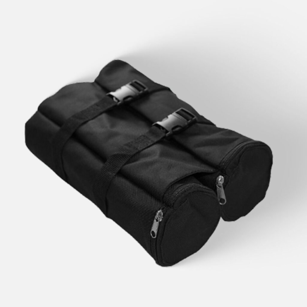 Round Sandbag Weight Base for Tent Stability - Adjustable & Portable