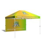 3x4.5M Custom Logo EZ Pop-Up 2-Sided Trade Show Tent