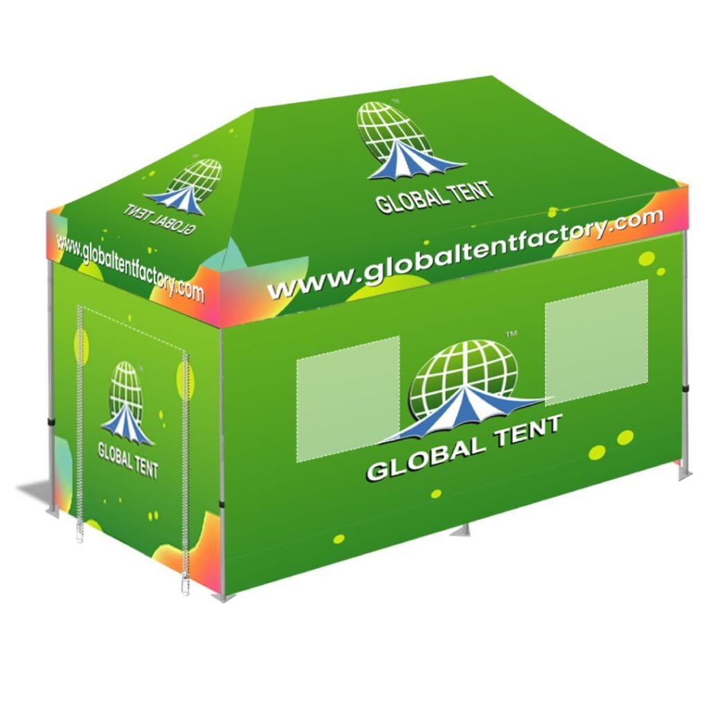 ARL-4x8M Large Custom Logo Pop-Up Advertising Tent