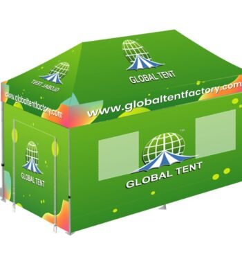 ARL-4x8M Large Custom Logo Pop-Up Advertising Tent