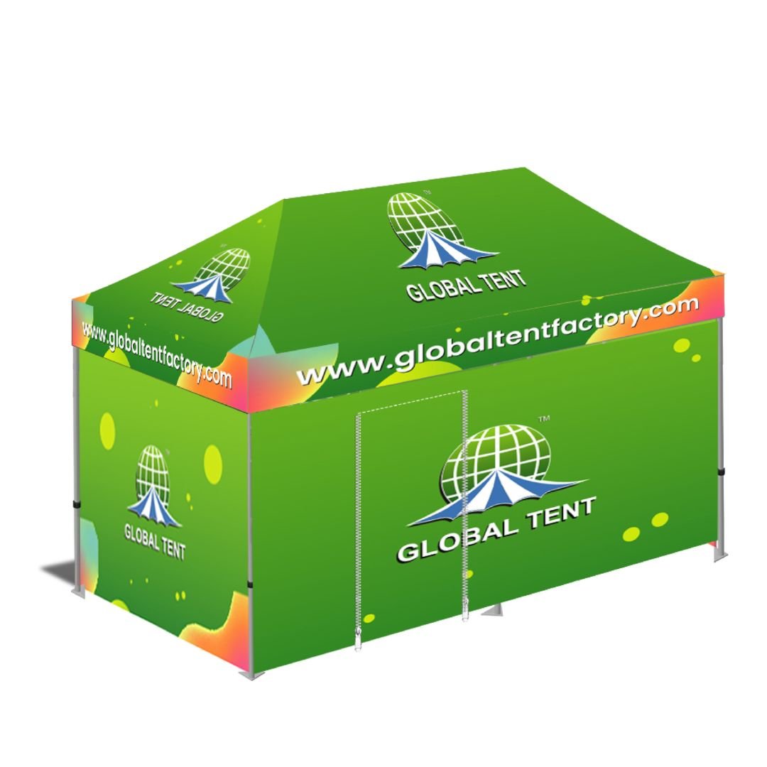 4x6M Custom Logo EZ Pop-Up Advertising Tent