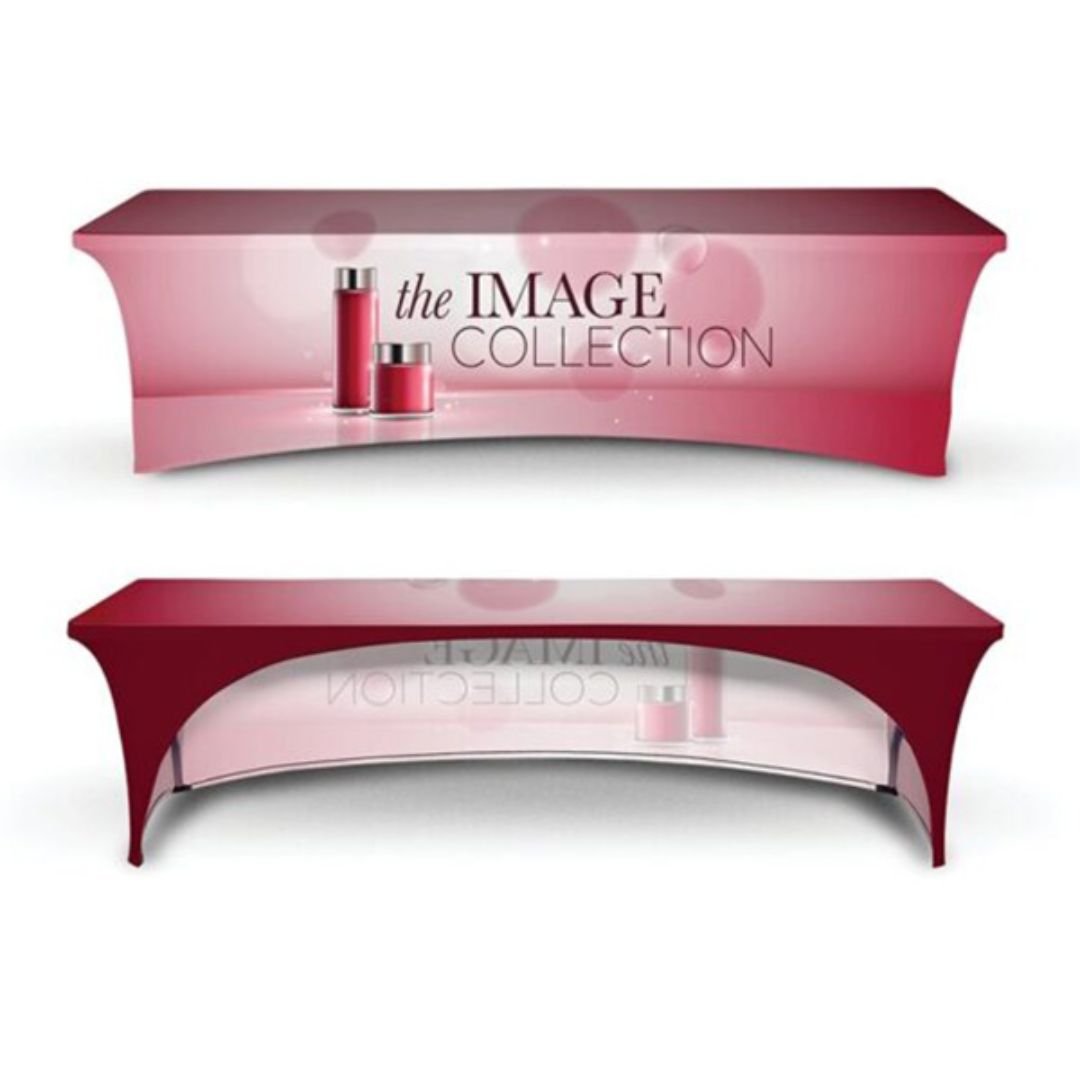 Stretched Table Cover - Elastic, Adaptable & Non-Slip