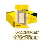 1 Gang 2 Way Wall Switch ARL-CMT101U
