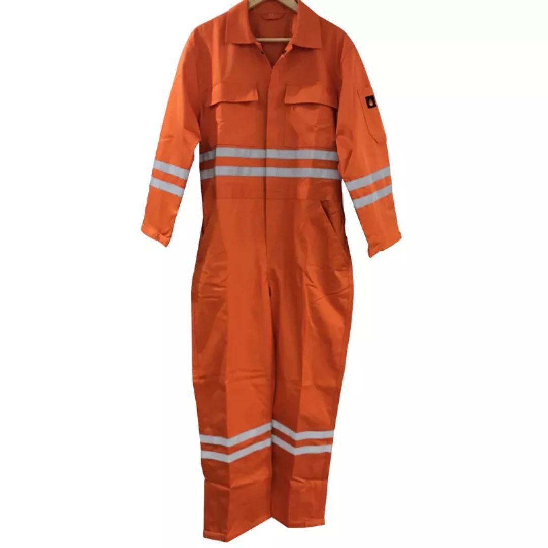 100% Cotton Hi-Vis Reflective Fire Retardant Coverall ARL-UM26
