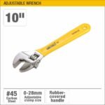 250mm Adjustable Wrench with PVC Handle Model ARL-YFP010