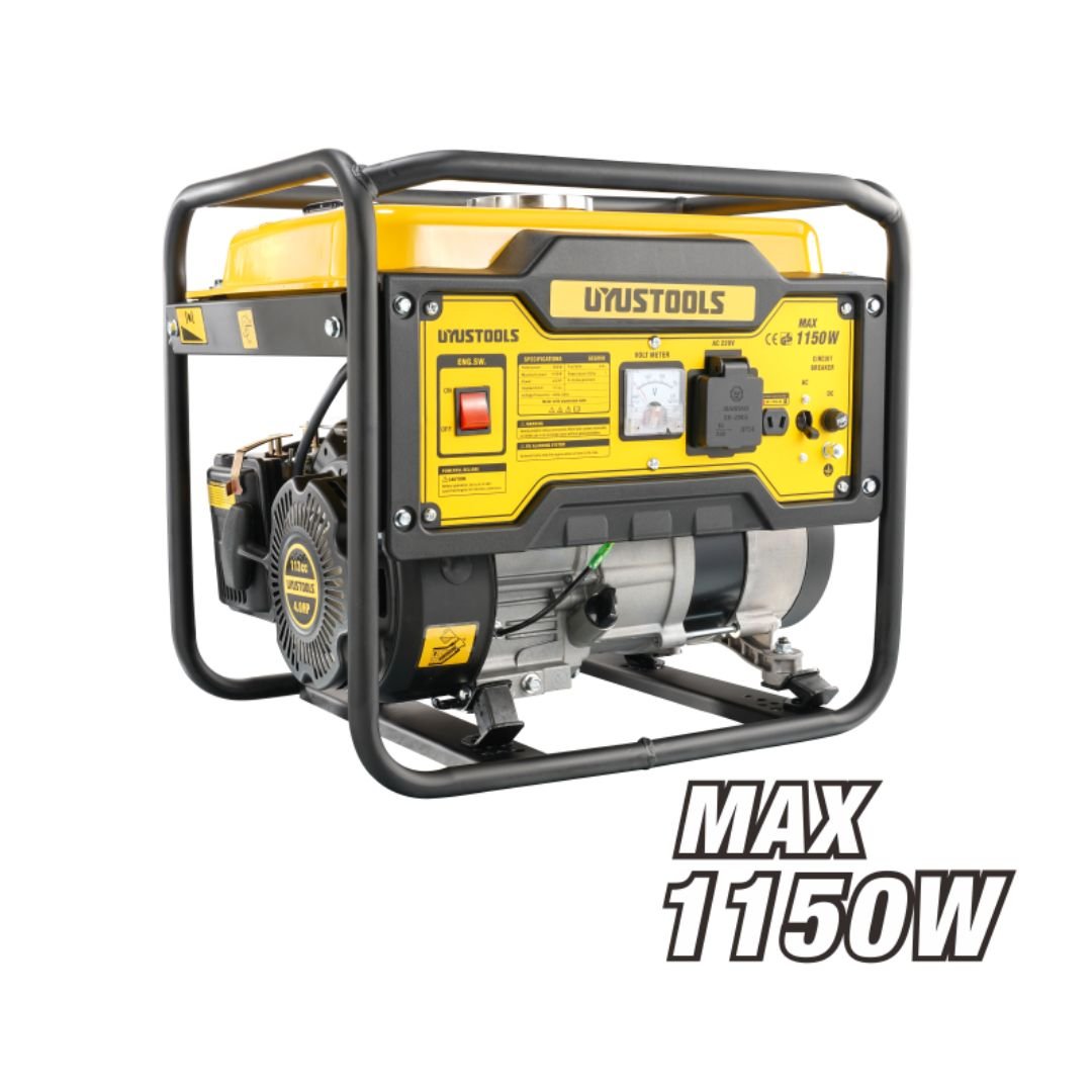 1150W Max Output Portable Gasoline Generator Model ARL-GEG950
