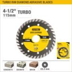 115mm Turbo Diamond Cutting Disc Model ARL-DDU116