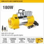 12V 180W Auto Air Compressor (150PSI Max) Model ARL-CMM180U